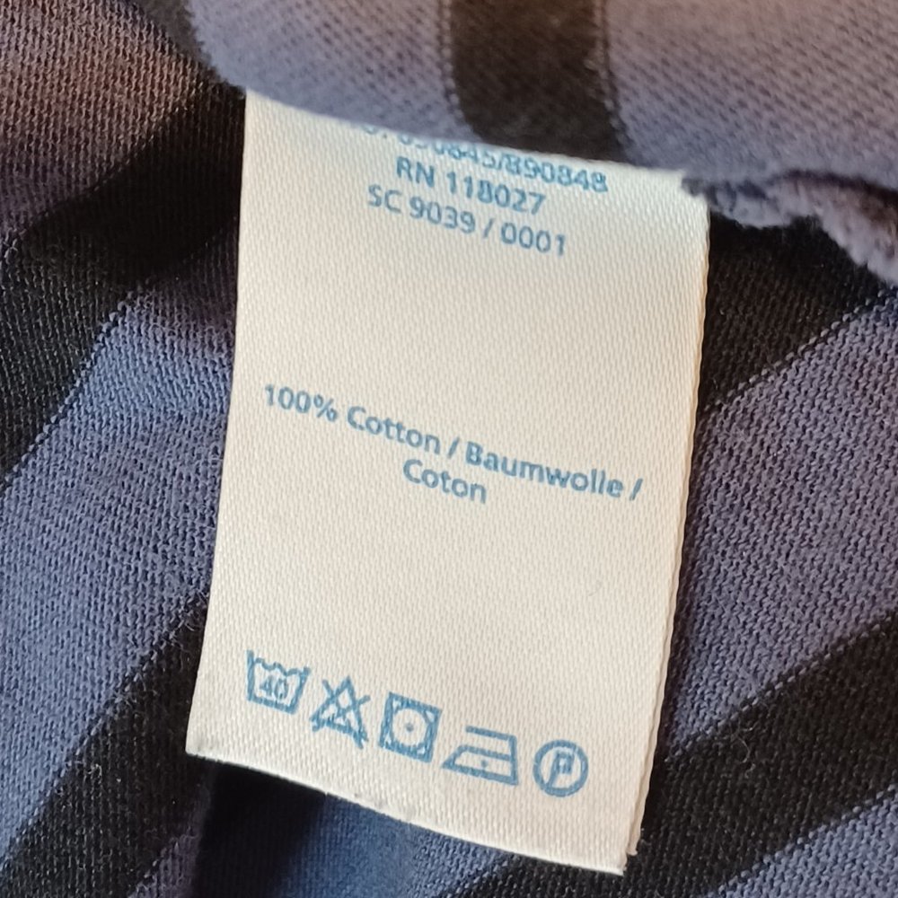 Boden Blue And Black Striped Dress Size 2 - Picture 4 of 6